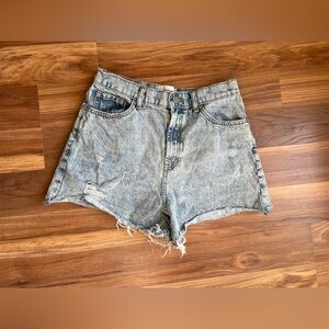BDG (Urban Outfitters) High Rise Cuttoff Distressed Shorts | women's size 29
